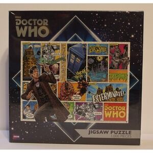 Doctor Who Jigsaw Puzzle 1000 Pieces  Culturenik BBC 1996 NEW